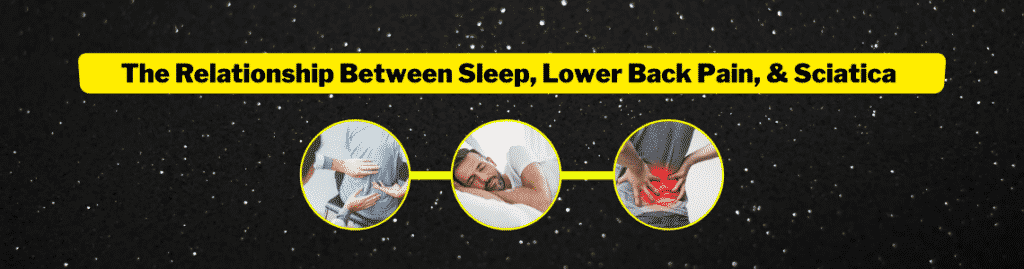 relationship between sleep, lower back pain, and sciatica